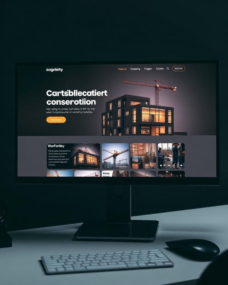 Sito web per impresa edile a Bari - progetto 1