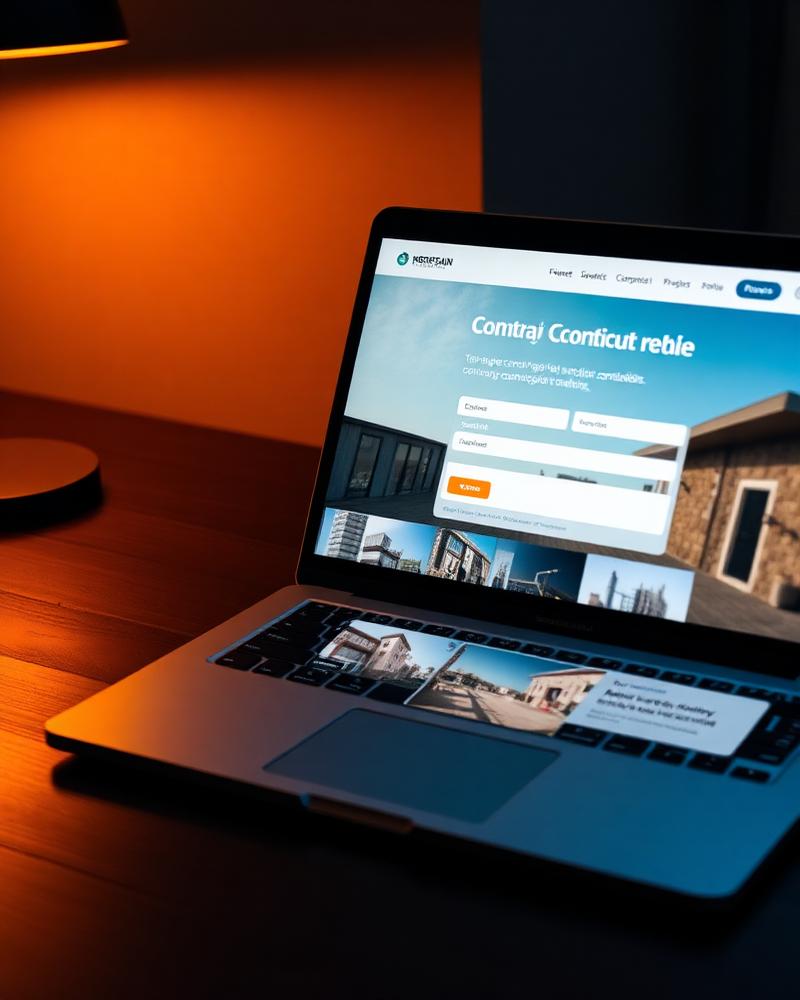 Sito web per impresa edile a Bari - progetto 2