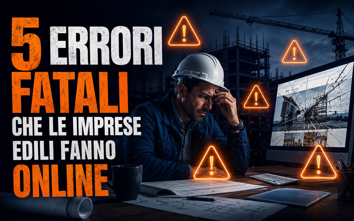 5 Errori che Fanno Perdere Clienti alle Imprese Edili Online